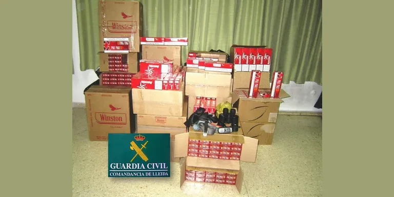 Intervinguts 52.520 paquets de tabac a Prullans