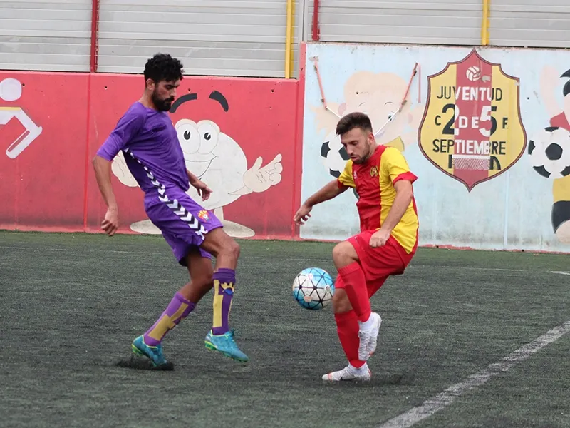 El jugador del Veinti Mati en una imatge d'arxiu