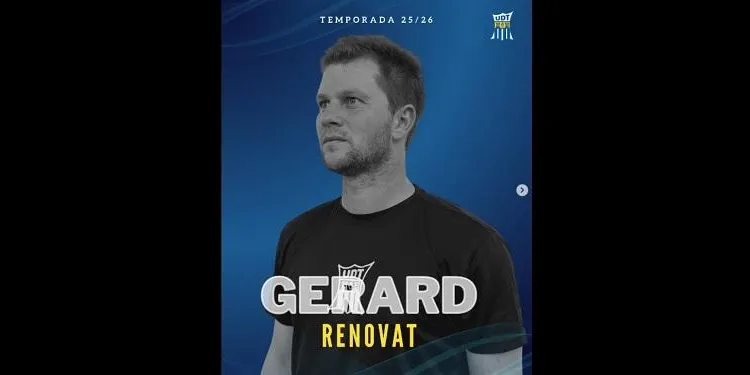 Gerard Marsal renova com a entrenador de la UDT