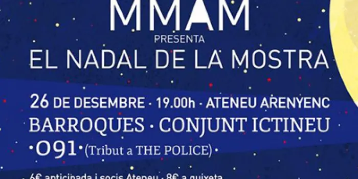 Torna la Mostra de Música d’Arenys de Mar per aquest Nadal