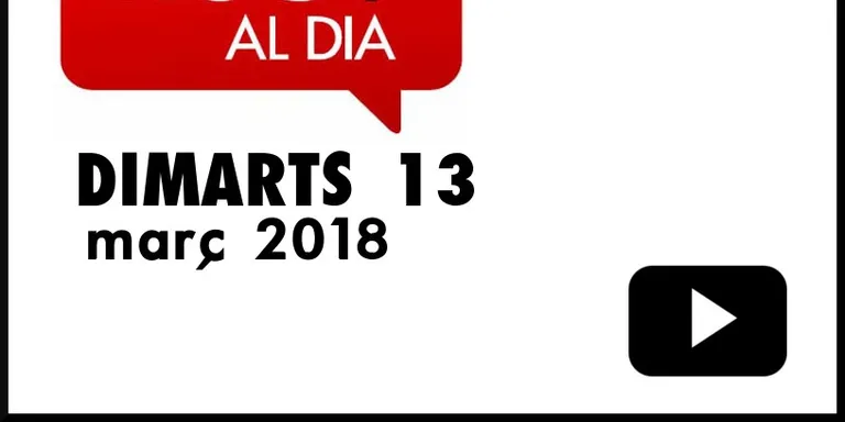 RUBÍ AL DIA dimarts 13 MARÇ 2018