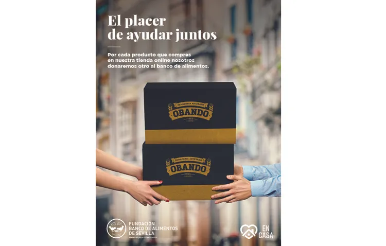 El esfuerzo y la solidaridad de la empresa utrerana Panadería Obando en el confinamiento