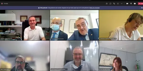 Reunió de la junta rectora del Consorci de la UNED a la Seu d'Urgell