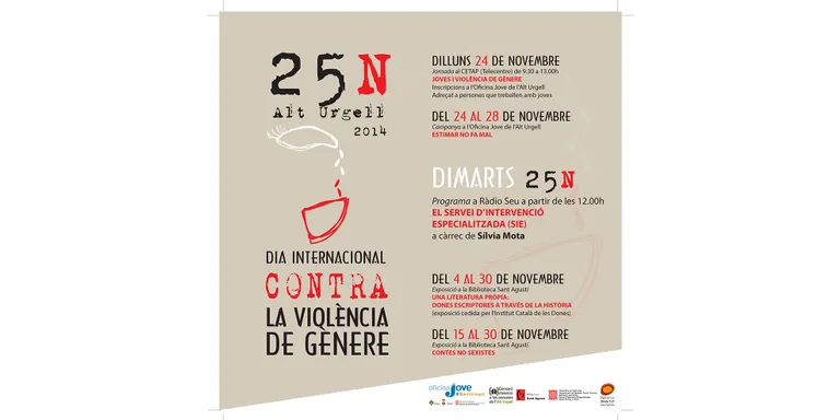 Actes a la Seu per commemorar el Dia contra la Violència de Gènere