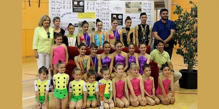 El Club Esportiu KALOS Tarragona s’imposa en el 2n Trofeu Interclubs Torredembarra de Gimnàstica Rítmica
