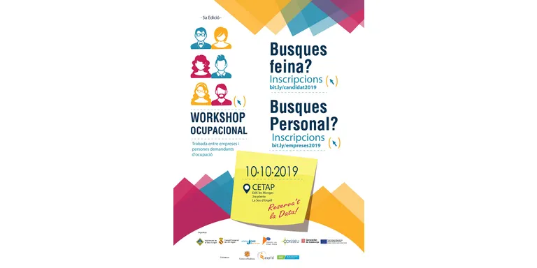 Inscripcions obertes per participar a la cinquena edició del Workshop Ocupacional a la Seu d’Urgell