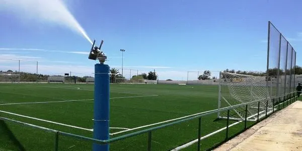 La Brigada d’Altafulla soluciona els problemes en el sistema de rec de l’Estadi Municipal Joan Pijuan