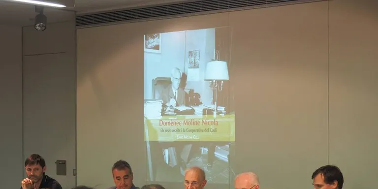 Un llibre recupera la figura de Domènec Moliné Nicola, director de la Cooperativa Cadí durant cinc dècades