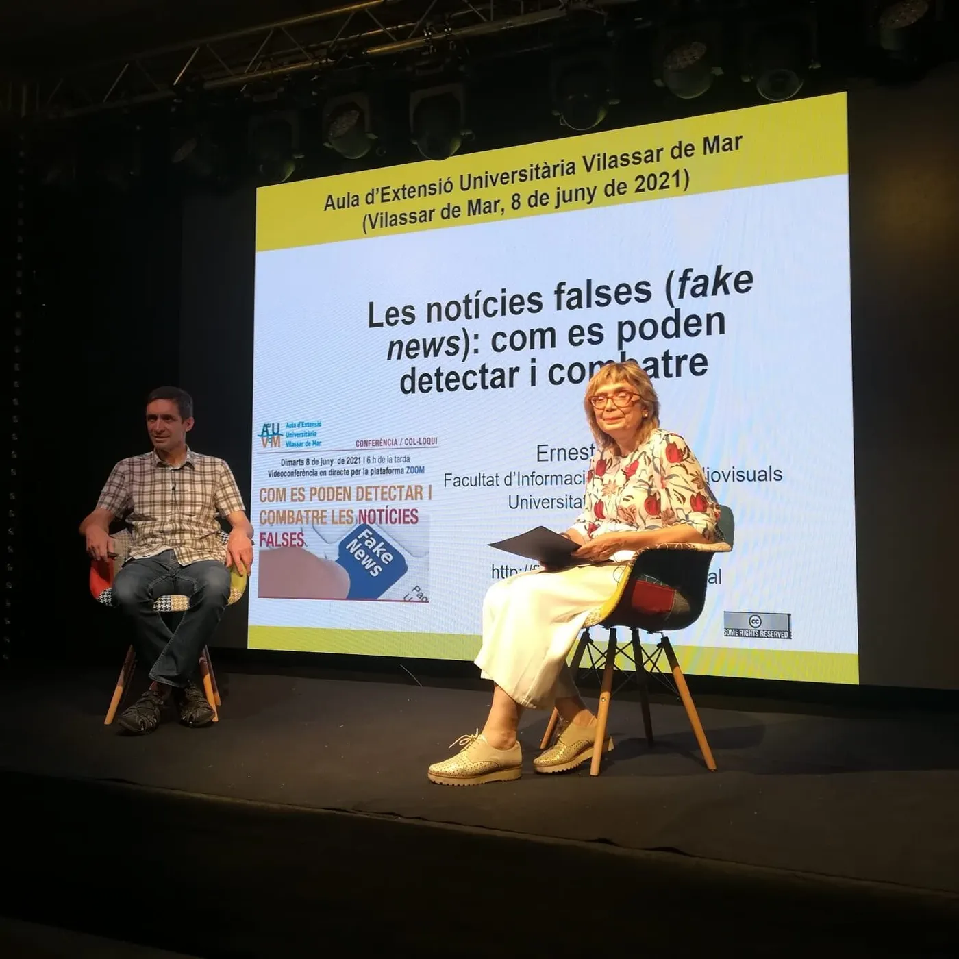 Presentació de les activitats del primer trimestre de l’Aula d’Extensió Universitària de Vilassar de Mar