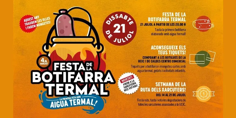 La Festa de la Botifarra Termal servirà 2.700 botifarres aquest cap de setmana