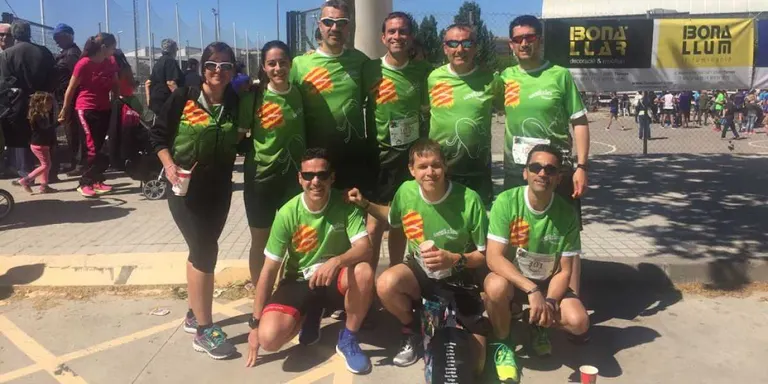 Els Escatxics, a la 17a Mitja Marató de Tàrrega