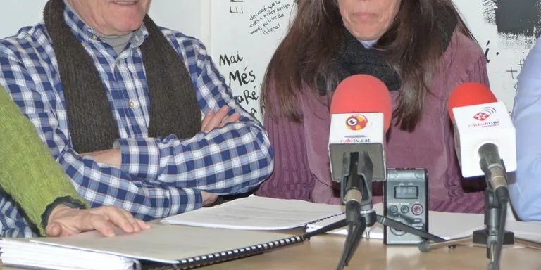 Rubí Sense Abocadors celebra que s'hagin precintat les obres a Can Balasc