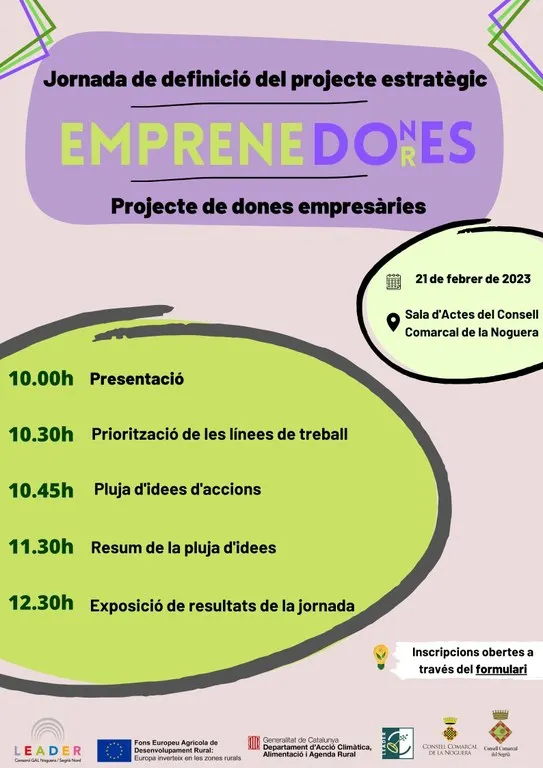 El GAL Noguera-Segrià Nord organitza una jornada per definir el projecte estratègic de dones empresàries