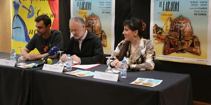 L'Auditori Claror de Sant Julià de Lòria acull la sarsuela 'La corte del faraón'