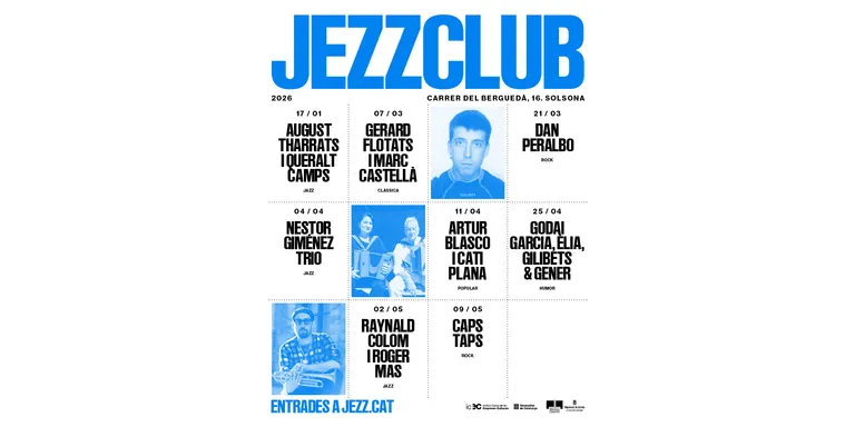 Jezz Club amplia l'oferta de concerts amb set actuacions el primer semestre de l'any a Solsona