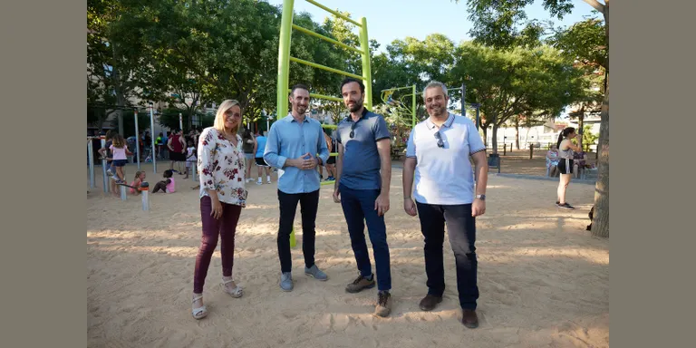 L'Ajuntament reforma i actualitza tres parcs del Bugarai que havien quedat obsolets