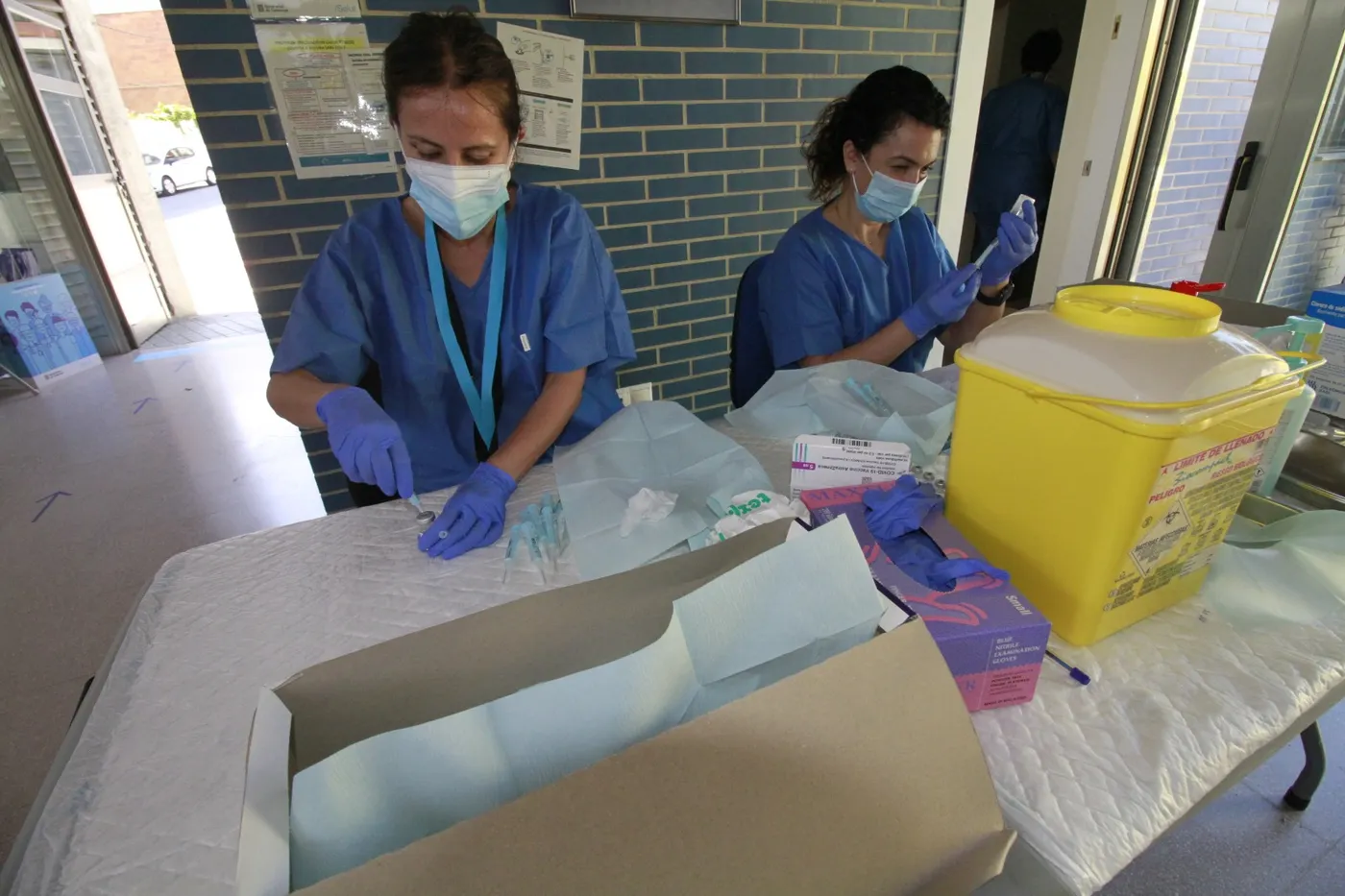 Baixa el nombre de persones ingressades per Covid-19 a l'Hospital de Calella