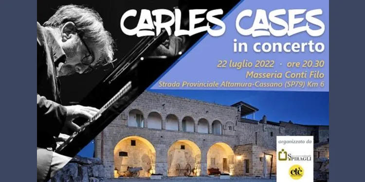 L’Associació Cultural Etcètera, amb seu a Altafulla, agermana Catalunya i Itàlia amb un concert de Carles Cases