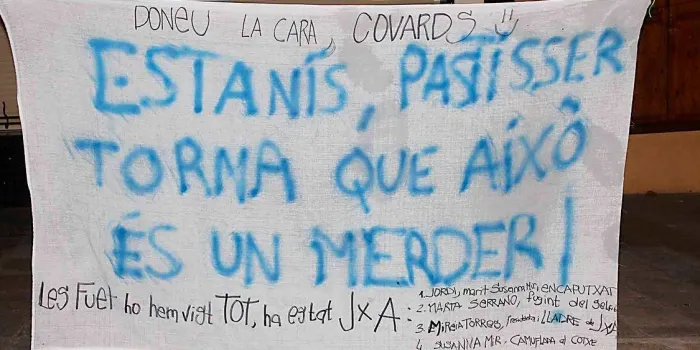 La regidora de JxA, Susanna Mir, reconeix que va sortir per la Nit de Naps i Cols