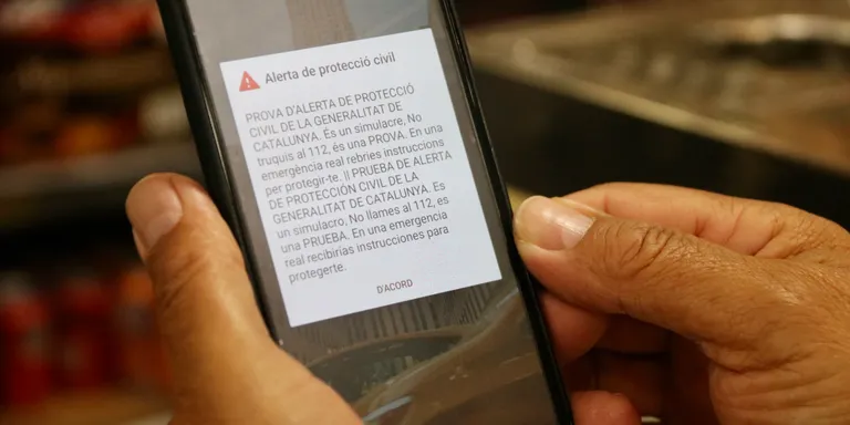 Un 85% dels ciutadans reben l'alerta de Protecció Civil en els simulacres fets a l'àrea de Barcelona