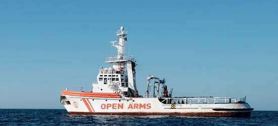 Oberta la inscripció per visitar el vaixell d’Open Arms a Badalona