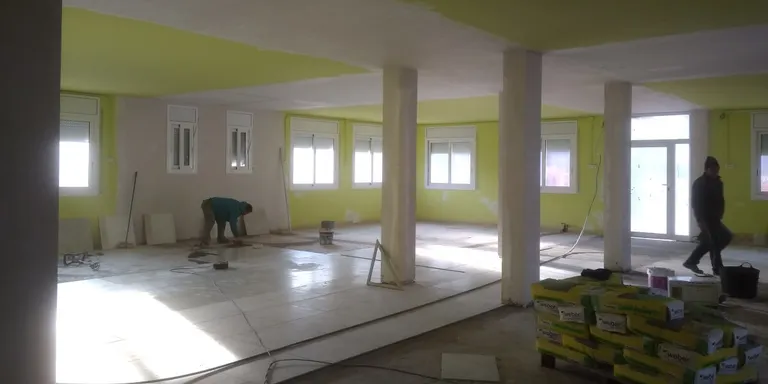 Avancen les obres a l'Espai Cívic d'Agramunt