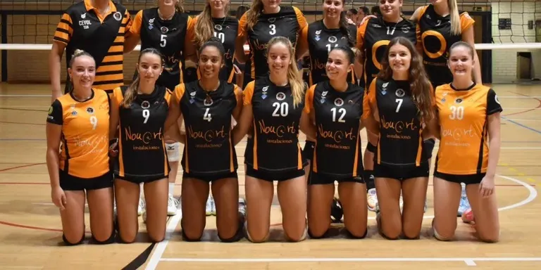 Derrota del sènior femení del Cevol en el darrer partit a casa de la temporada