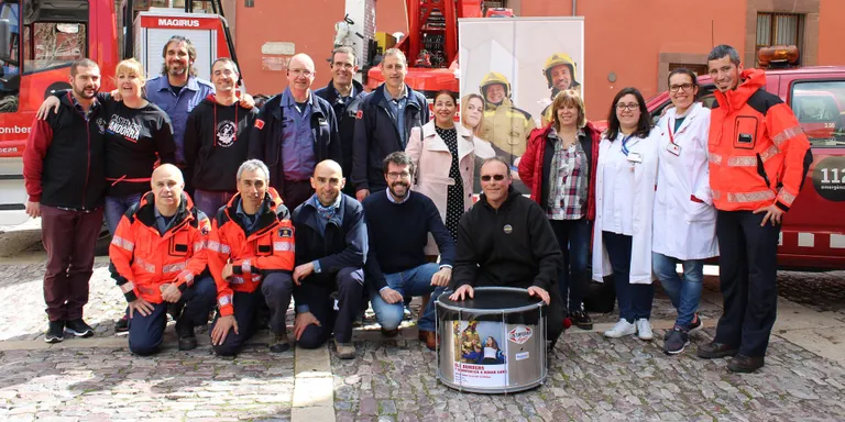 Bon balanç a la Seu de la campanya 'Els bombers t'acompanyen a donar sang'