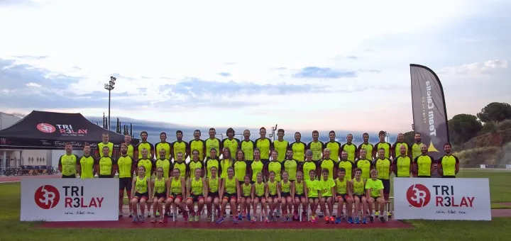 El 'Team TriRelay' canvia la seu social de Calella a Pineda