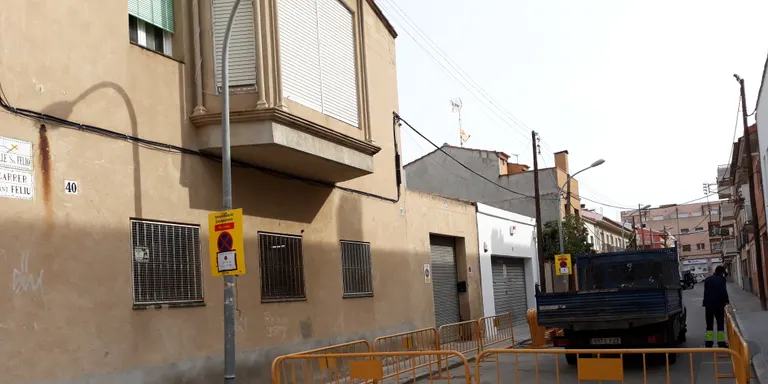 Comencen les obres de renovació del clavegueram als carrers St. Feliu i St Francesc
