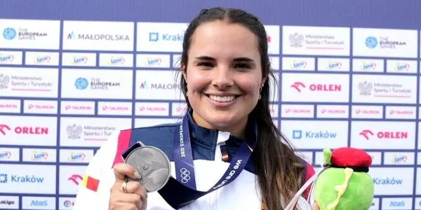 Elia Canales es proclama subcampiona individual d’arc recorbat en els III Jocs Europeus