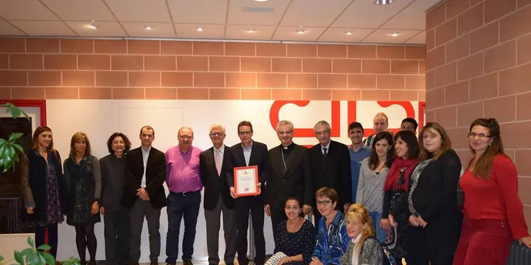 Reconeixement de Càritas d'Urgell a PEUSA