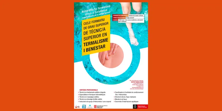 L'Ajuntament destinarà 5.000 euros a beques pel nou cicle de Termalisme i Benestar