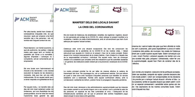La Seu d'Urgell s'adhereix al manifest unitari dels municipis catalans per demanar un confinament efectiu