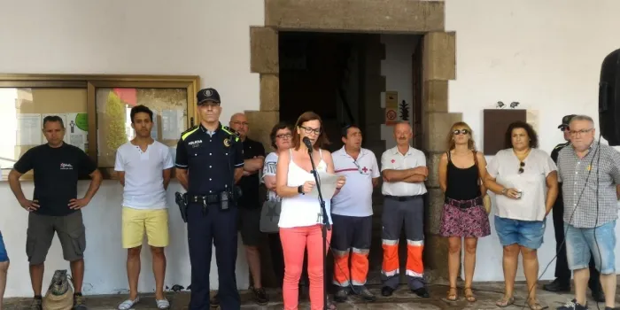 Arenys de Mar homenatja les víctimes del 17A