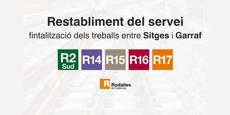 Finalitzen les obres als túnels del Garraf
