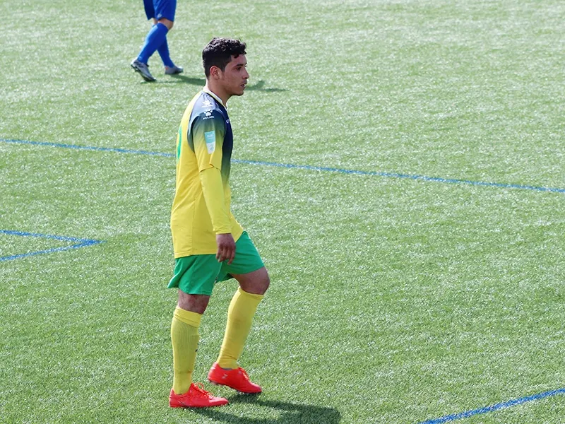Claudio va obrir el marcador pels nostres a Vilafranca / Arxiu