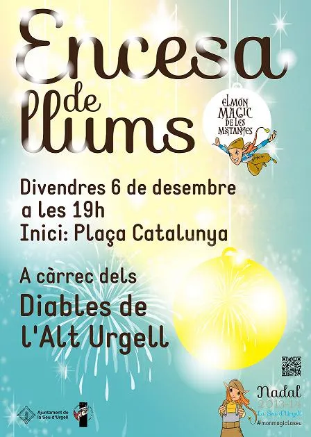 La Seu obre 'El món màgic de les muntanyes' amb l'Encesa de llums