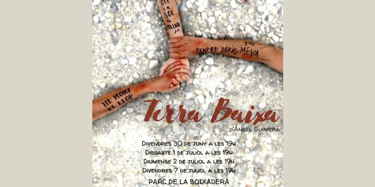 L'Escola de Teatre de la Seu d'Urgell representa 'Terra Baixa' en el marc dels 'Clàssics al Parc'
