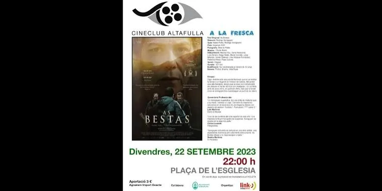 El Cineclub projecta aquest divendres ‘As Bestas’, una de les millors pel·lícules del 2022