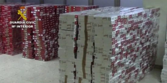 Comissen 80.000 paquets de tabac a la Farga de Moles