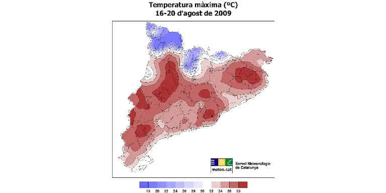 El Servei Meteorològic de Catalunya dóna per finalitzat l'episodi de calor