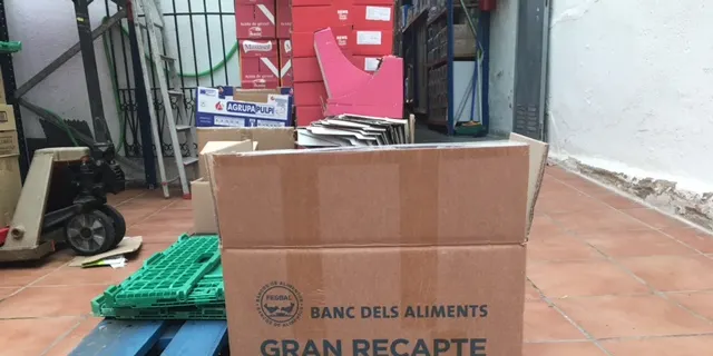 Arenys de Mar recull al voltant de 6 mil quilos d’aliments
