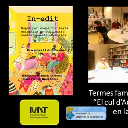 Tercera part de l’espai INÈDIT del divendres 11 de novembre a la Biblioteca Maria Àngels Torrents de - episode art