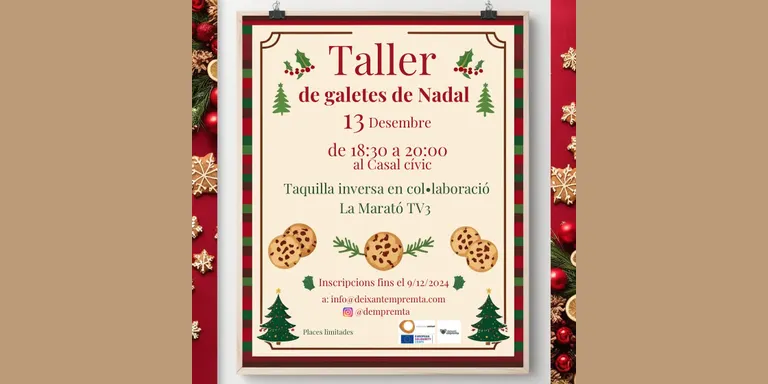 Deixant Empremta organitza un taller solidari amb la Marató de 3Cat