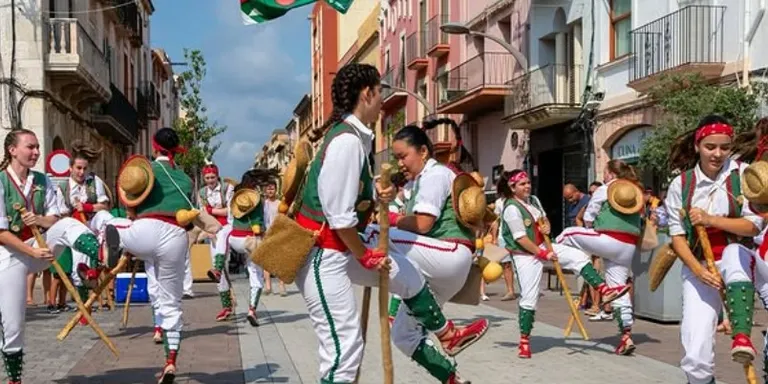 La cercavila dels 25 anys del Ball de Pastorets