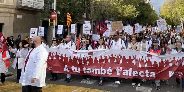 Els metges de Catalunya fan vaga aquest dimarts i dimecres