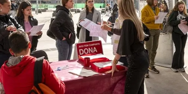 La comunitat de la URV assoleix l’objectiu de 400 donacions de sang del 19 al 29 de febrer