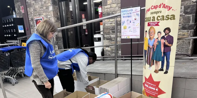 Més de 7.500 quilos d'aliments recollits al Gran Recapte a la Seu d'Urgell
