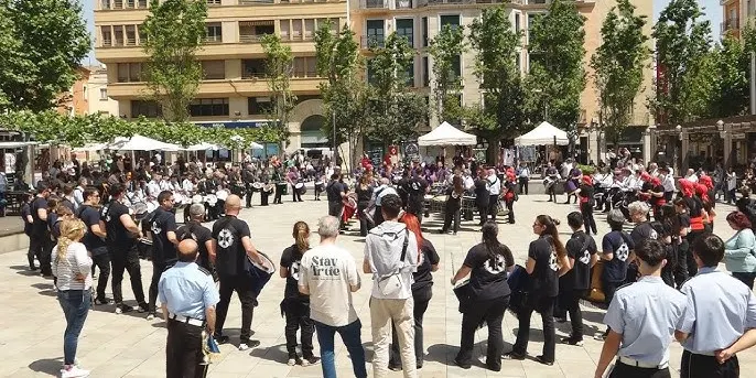 La Trobada de Bandes de Setmana Santa es trasllada a Fontscaldes